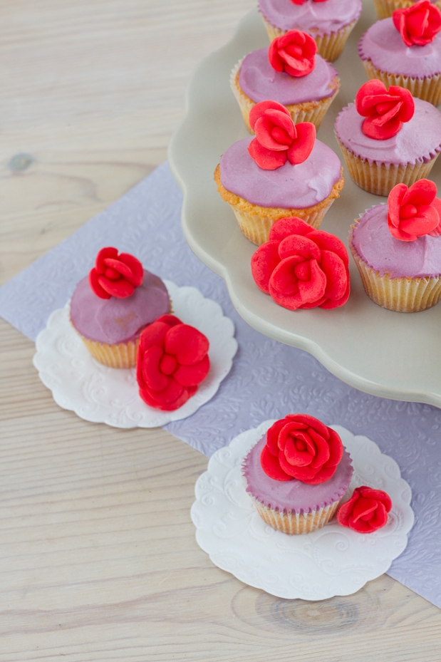 Rose Mini Cupcakes